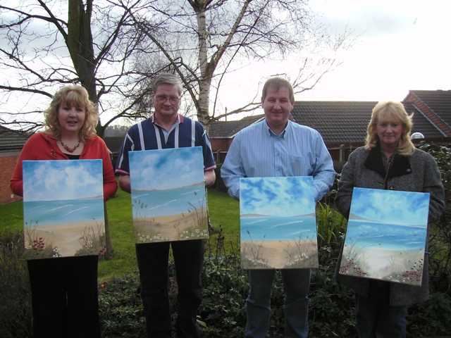 Painting My Way art classes in Shropshire